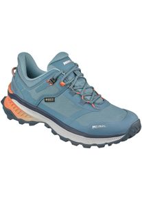 Wanderschuh Meindl "Tahoma Lady GORE-TEX", Damen, Gr. 37, Normalschaft, blau (eisgrau), Mesh, mehrfarbig, Schuhe Wanderschuh, Leicht, robust, wasserdicht &ndash; starker Grip & EVA-D&auml;mpfungssystem