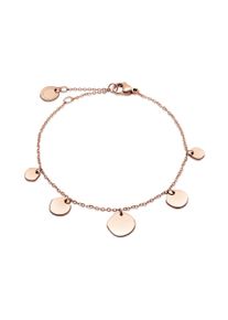 Armband Liebeskind Berlin "Schmuck Geschenk Edelstahl Armkette The Organic Treasure", rosa (ros&eacute;goldfarben), Armb&auml;nder, Damen, 21cm, Edelstahl, Armband