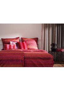 Bettw&auml;sche Apelt "Gino", bordeauxrot, B/L: 135cm x 200cm, 1 Stk., 1 Stk., Satin (Bio-Baumwolle), B/L: 80cm x 80cm, 2, Satin (Bio-Baumwolle), Bezug: 100% Baumwolle, Bettw&auml;sche, Bettw&auml;sche, Bettw&auml;sche-Set mit Rei&szlig;verschluss, Baumwoll-Satin, Digitaldruck