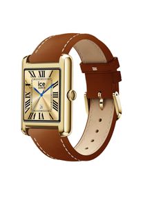 Ice Watch Smartwatch ICE-WATCH "ICE smart TKS 2.0", braun, goldfarben, braun, Smartwatches, Damen, Smartwatch, Armbanduhr, Damenuhr, Bluetooth, digital, Spiele, Lederarmband