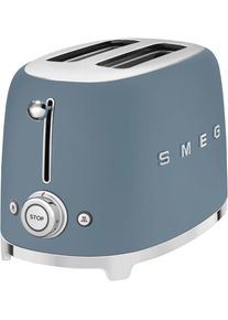 Smeg Toaster "TSF01SBMEU", strom blau, B:31cm H:20cm T:19,5cm, Toaster, Toaster