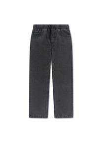 Loose-fit-Jeans LEVI'S KIDS "LVB PULL ON STAY LOOSE TAPER J", Jungen, Gr. 6 (116), N-Gr, cosmic, Denim/Jeans, Obermaterial: 88% Baumwolle, 12% Lyocell, loose fit lang, Jeans Loose-fit-Jeans, im Five-Pocket Style