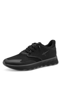 Slip-On Sneaker Tamaris, Damen, Gr. 38, Textil, schwarz uni, Lederimitat, Synthetik, Textil, Netz, clean, unifarben, Schuhe Slip-On Sneaker, Freizeitschuh, Halbschuh, Slipper mit Kontrastbesatz