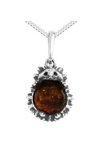 Kette mit Anh&auml;nger OSTSEE-SCHMUCK "- Igel - Silber 925/000 - Bernstein" Gr. 45, silber (silber 925, silberfarben, wei&szlig;), Schmuck_Sets, Damen, 45, Silber 925 (Sterlingsilber), Kette mit Anh&auml;nger