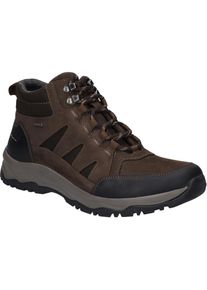 Stiefelette Josef Seibel "Leroy 51, braun-kombi", Herren, Gr. 43, braun (braun, kombi), Obermaterial: 80% Rindsleder Leather cow. 20% Textilmaterial TEXMAT., Schuhe Stiefelette