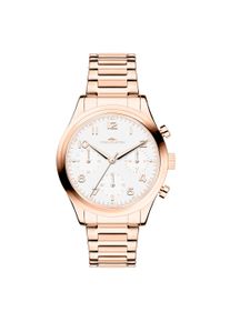 Chronograph Fynch-Hatton, rosa (ros&eacute;goldfarben), Armbanduhren, Damen, Chronograph, Quarzuhr, Armbanduhr, Damenuhr, Edelstahlarmband, analog