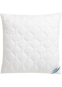 Kopfkissen Beco "EcoWell", beige (natur), B:80cm L:80cm, Obermaterial: 100% Polyester, Kopfkissen, Kopfkissen, Kissen in den Gr&ouml;&szlig;en 40x80 cm und 80x80 cm erh&auml;ltlich