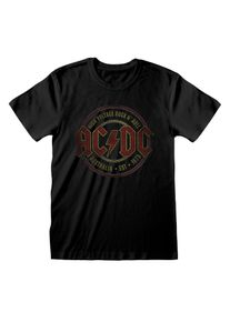 AC/DC Unisex Adult Est. 1973 T-Shirt (Zwart)