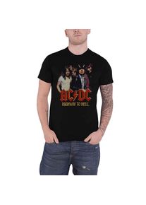 AC/DC Unisex Adult Highway To Hell Band T-Shirt (Zwart)