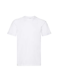 Fruit of the Loom Unisex Super Premium T-shirt voor volwassenen (Wit)