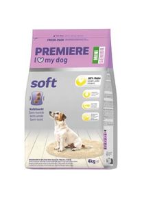 Premiere roquettes semi-humides chien Soft Mini senior poulet 4kg