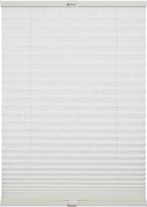 Sch&ouml;ner Wohnen Kollektion Plissee "Marla", wei&szlig;, B:40cm H:130cm, Obermaterial: 100% Polyester, SCH&Ouml;NER WOHNEN-KOLLEKTION, Plissees, Plissee, verschraubt, mit Leinen-Optik
