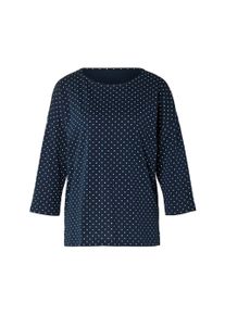 Tchibo - Női 3/4-es ujj&uacute; felső - nő - m&eacute;ret S 36/38 - k&eacute;k