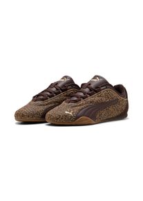 Sneaker Puma "CATCH SOLEIL ESD FELINE", Damen, Gr. 37,5, soft taupe, chocolate fondue, Synthetik, Schuhe Sneaker, mit Gummi-Laufsohle, mit Schn&uuml;rung