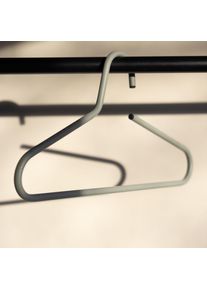Kleiderb&uuml;gel SPINDER DESIGN "Victorie", grau (graugr&uuml;n), B:42cm H:21,5cm T:1cm, Metall, Kleiderb&uuml;gel, Kleiderb&uuml;gel, Breite 42 cm