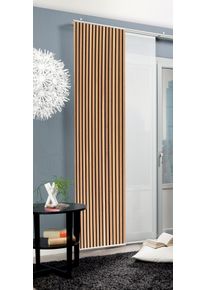Schiebegardine Home Wohnideen "PANILO" Gr. 1, braun, B:60cm H:245cm, Polyester, Gardinen, Schiebegardine, Schiebewand Seidenoptik, Digitaldruck