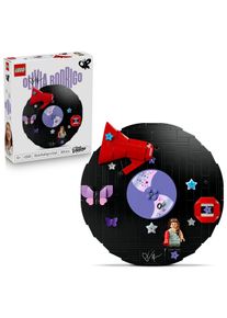 Konstruktionsspielsteine Lego "Olivia Rodrigos Schallplatte (43028), Lego Editions Music", bunt, Spielbausteine, Kinder, Kunststoff, Konstruktionsspielsteine, Made in Europe