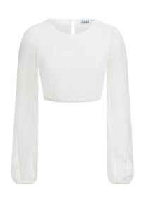 N&uuml;bler Dirndlbluse N&Uuml;BLER "Dirndlbluse Cania", Damen, Gr. 40, wei&szlig;, Obermaterial: 100% Polyester PES., Blusen Dirndlbluse