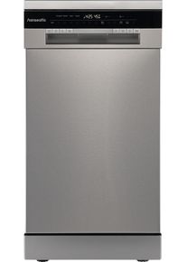 Hanseatic Standgeschirrsp&uuml;ler "HF4A10S32E", Energieeffizienz: A, silber (edelstahlfarben), B:45cm H:85cm T:60cm, Geschirrsp&uuml;ler, inkl. 3 Jahre Herstellergarantie, Standgeschirrsp&uuml;ler