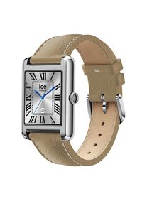 Ice Watch Smartwatch ICE-WATCH "ICE smart TKS 2.0", braun, silberfarben, braun, Smartwatches, Damen, Smartwatch, Armbanduhr, Damenuhr, Bluetooth, digital, Spiele, Lederarmband