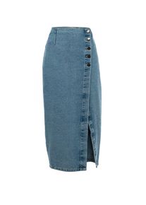 Jeansrock SURI FREY "Jeansrock SFY Freyday", Damen, Gr. XS, blau (denim blau 500), Obermaterial: 100% Baumwolle CO., R&ouml;cke Jeansrock