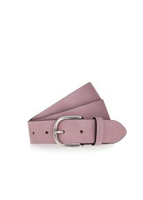 Lederg&uuml;rtel Mustang "Madison", Damen, Gr. 95, rosa (pale rose), Rindsleder, G&uuml;rtel Lederg&uuml;rtel, aus Rindsleder, mit Pull-Up-Leder