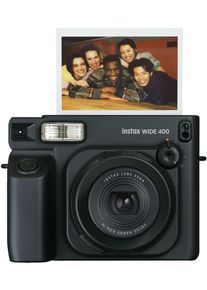 Fujifilm Sofortbildkamera "instax WIDE 400", schwarz, B:16,2cm H:9,8cm T:12,3cm, Fotokameras, Sofortbildkamera
