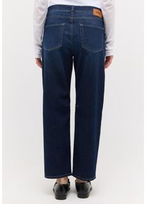 7/8-Jeans Angels "EVY", Damen, Gr. 36, L&auml;nge 28, schwarz indigo used, Denim/Jeans, Obermaterial: 91% Baumwolle, 6% Polyester, 3% Elasthan, relaxed fit wadenlang, Jeans 7/8-Jeans, 7/8-lange Schnittform, lockere Passform, aus Baumwollmischung