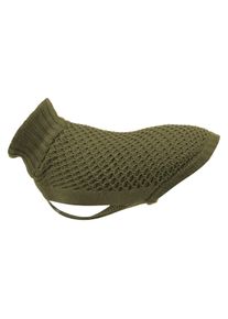 Trixie Norwood pullover, S: 33 cm, olive green (S, Hundepullover), Hundebekleidung