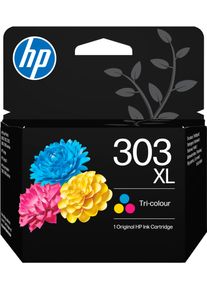 HP Tintenpatrone "303XL Tri-colour", bunt (cyan, magenta, gelb), Tintenpatronen, Tintenpatrone
