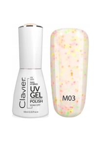 Elisium, Nagellack, CLAVIER Nailsology Gel Polish lakier hybrydowy 047 Shy Grey 8ml (047 Shy Grey, Gel-Effekt Nagellack, UV-Gel Lack)