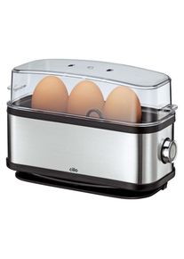 Cilio Eierkocher CLASSIC, Eierkocher, Schwarz, Silber