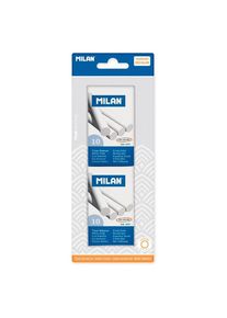Milan, Malstifte, Weisse Kreide, 2er Pack (20x)