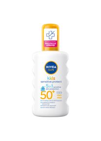 Nivea, Sonnencreme, Kids Sensitive Sun Spray SPF 50+ (SPF 50+, 200 ml)