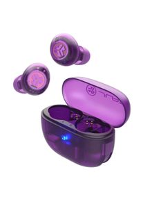 JLab Audio Go Pop ANC (6 h, Docking, Kabellos), Kopfh&ouml;rer, Violett, Transparent
