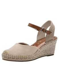 Tamaris Espadrilles Női b&eacute;zs / kr&eacute;m / barna , M&eacute;ret 38