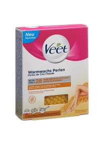 Veet, Wachs + Enthaarungscreme, Warmwachs Perlen (1x, 264 g)