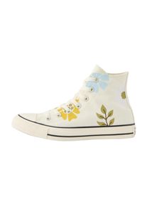 Converse Damer Sneaker high 'CHUCK TAYLOR ALL STAR' creme / lysebl&aring; / gul / oliven St&oslash;rrelse 39.5