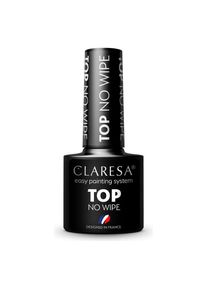 Claresa, Nagellack, Top No Wipe top curing for hybrid varnish without washing 5g (Durchsichtig)