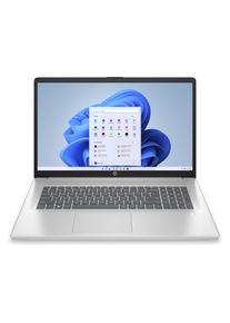 HP 17-cp2726nd (17.30", 256 GB, 8 GB, DE, AMD Ryzen 3 7320U), Notebook, Silber