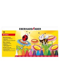 EberhardFaber, Malstifte, Wachsmalkreide Dreifl&auml;chig, 12er Kartonetui (12x)