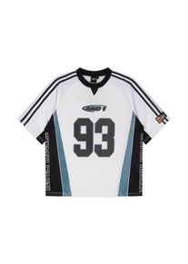 AND1 Maillot 'Respect The Game' Homme bleu ciel / noir / blanc taille S