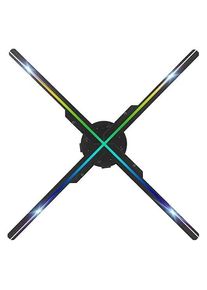 OBA 3D-Hologramm-Projektor &lrm;ZH03-HDmit WiFi und Bluetooth (Full HD), Beamer, Schwarz