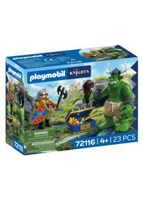 Playmobil Troll mit L&ouml;wenritterschatz (72116, Playmobil Knight Rider)