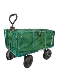 Awtools, Transportwagen, W&oacute;zek Ogrodowy Transportowy Wysoki Z Pokrowcem 300kg (300 kg)