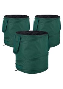 Relaxdays, Komposter + Gartensack, Laubsack (85 l)