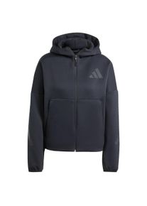adidas Sportswear Sport szabadidős dzsekik 'Z.N.E.' Női sz&uuml;rke / fekete , M&eacute;ret XS