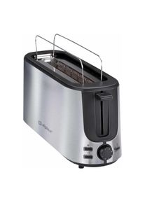 Alpina Toaster 230V SS 1000W, Toaster, Schwarz, Silber