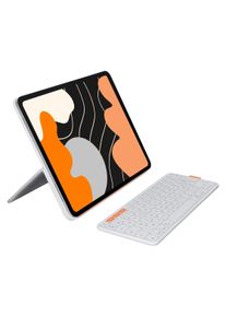Logitech 920-013832 (FR), Tablet Tastatur, Grau