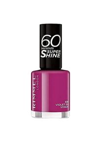 Rimmel London, Nagellack, 60 Seconds Flip Flop (336, Farblack)